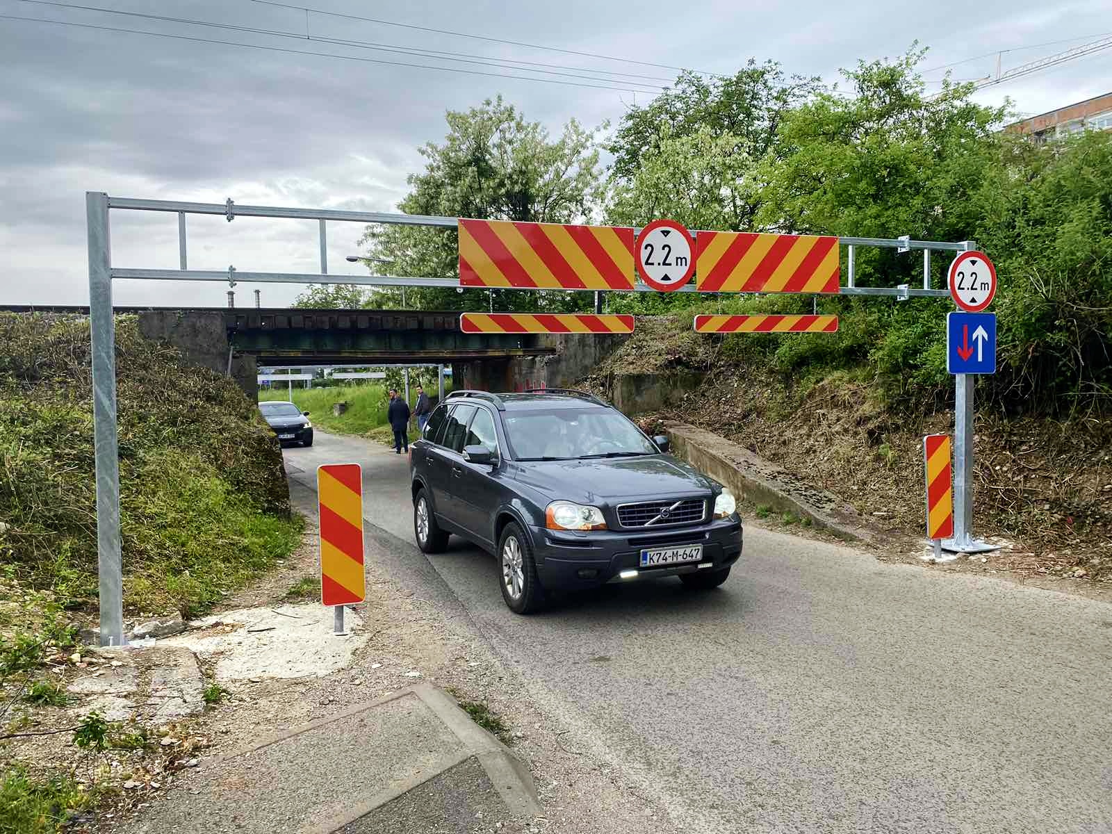 KOD GOB-a: Postavljen sistem preventivne kontrole visine radi veće bezbjednosti u saobraćaju