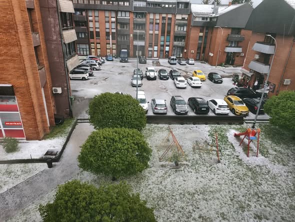 NEVRIJEME U HRVATSKOJ Od pljuska do grada u par minuta (FOTO)