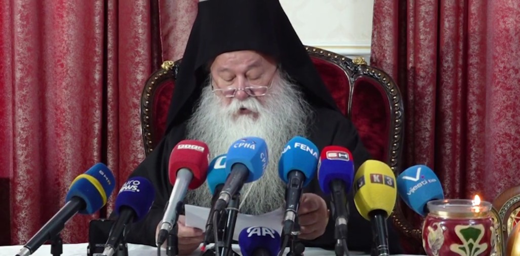 VASKRŠNJA PORUKA mitropolita Hrizostoma