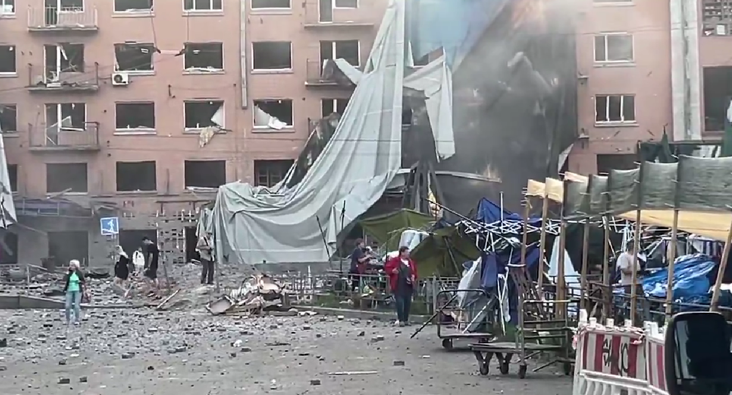 RUSIJA izvela brutalan napad na Kijev (VIDEO)