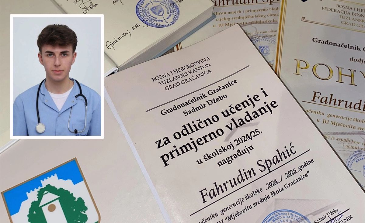 Mladi genijalac iz BiH: Fahrudin Spahić primljen na pet koledža u SAD