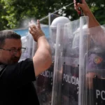 tirana albanija proest