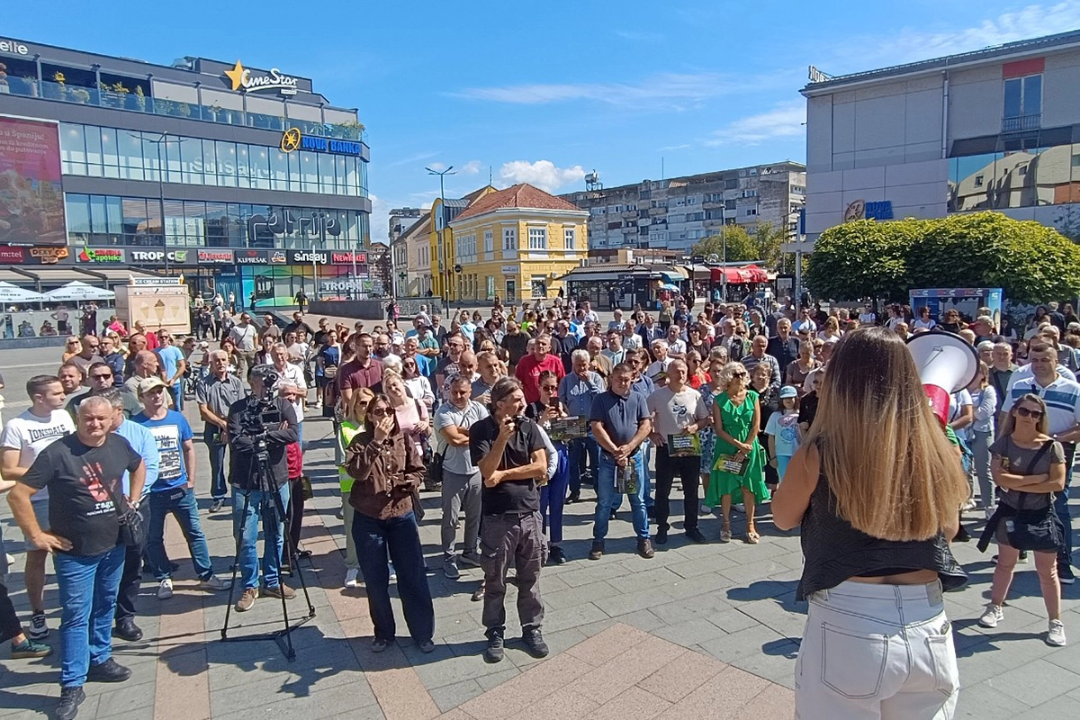 PRIJEDOR Novi protesti zbog rudnika Bukova Kosa