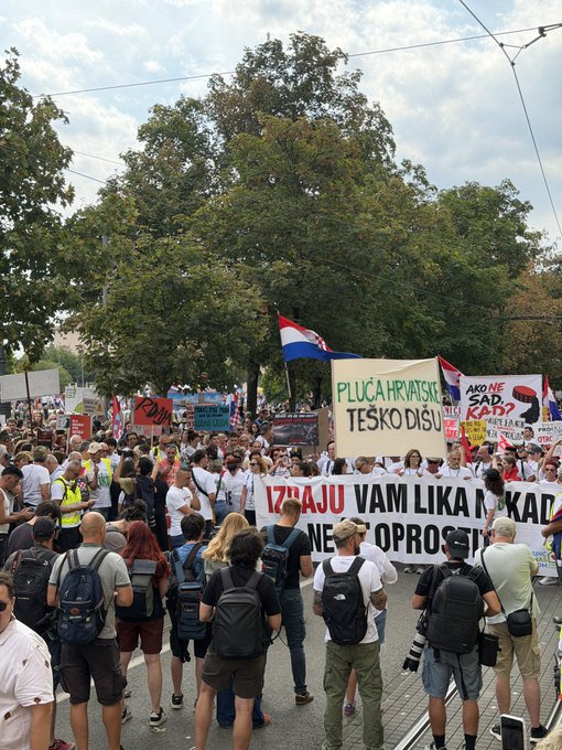 hrvatska, protest, lika, otpad